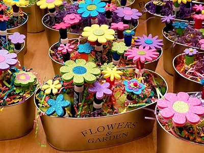 dry-erase marker bouquet - teacher appreciation idea