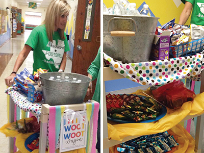 Woot Woot Wagon - teacher appreciation idea