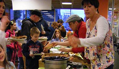 Multicultural Potluck Brings a School Community Together